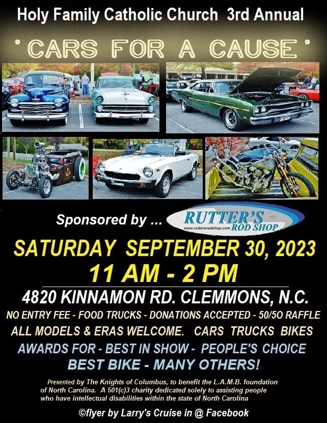 Rutter's Sponsors Cars for a Cause 2023