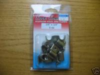 Kugel Komponents (Brake/Clutch Pedal Assemblies) - Stainless Steel Double Line Clamps 3/8"-3/8"