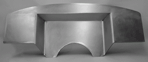Direct Sheet Metal - 1955-1957 Chevy Car Firewall Kit with 4" Setback - Image 1