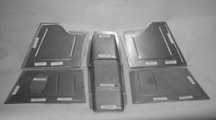 Direct Sheet Metal - 1941-1948 Chevy Front Floor for 2" Setback Firewall - Image 1