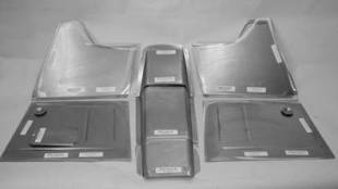 Direct Sheet Metal - 1941-1948 Chevy Front Floor Kit for 4" Setback Firewall - Image 1