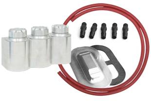Accessories - Aluminum Triple Remote Reservoir Kit For Corvette Master - Image 1