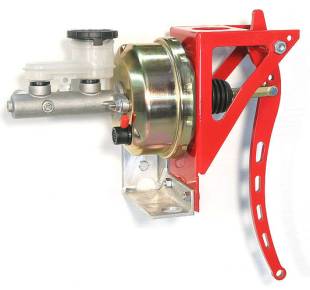 Kugel Komponents (Brake/Clutch Pedal Assemblies) - Power Brake 1” Bore Aluminum M/C With 7” Booster - Image 1