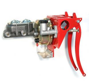 Brakes and Brake Kits - Power Brake & Clutch With 1" Cast Iron M/C With Clutch M/C and 7” Booster - Image 1