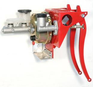 Kugel Komponents (Brake/Clutch Pedal Assemblies) - Power Brake & Clutch With 7/8" Aluminum M/C With Clutch M/C & 7” Booster - Image 1