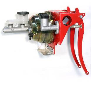 Kugel Komponents (Brake/Clutch Pedal Assemblies) - Power Brake & Clutch With 1" Aluminum M/C With Clutch M/C & 8” Dual Booster - Image 1