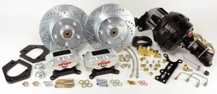 Master Power Brakes - 1967-1969 Camaro Front 11" D/S Disc Brake Kit with Power Booster - Image 1