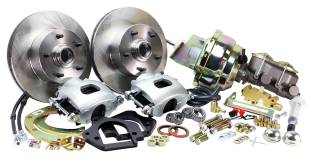 Master Power Brakes - 1964-1972 Chevelle Front 11" Disc Brake Kit with Power Booster - Image 1