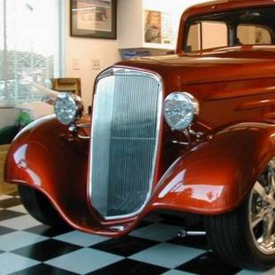 Alumicraft Grilles - 1934-1935 Chevy Car Standard or Master with trim band - Image 1