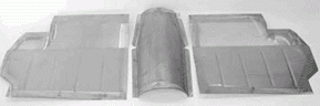 Direct Sheet Metal - 1951-1954 Chevy Rear Stock Floor Board - Image 1