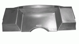 Steel Firewalls and Floors - 1953-1956 Ford F100 Truck Firewall with 4" Setback - Image 1