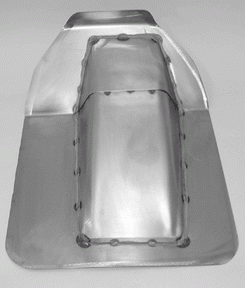 Steel Firewalls and Floors - 1948-1952 Ford Truck Stock Trans Cover - Image 1