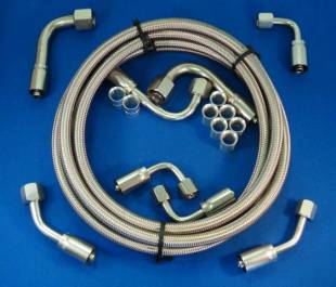Air Conditioning - Stainless Steel A/C Hose Kit - Image 1