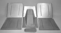 Direct Sheet Metal - CHEVROLET  1928-36 Car  - Direct Sheet Metal - 1928-1936 Chevy Car Complete Floor Kit For Use With Stock Firewall