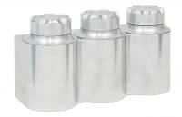 Kugel Komponents (Brake/Clutch Pedal Assemblies) - Aluminum Triple Remote Reservoir Kit For Corvette Master - Image 2