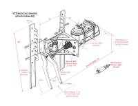Kugel Komponents (Brake/Clutch Pedal Assemblies) - 90° Under Dash Brake and Clutch Pedal Assembly - Image 2