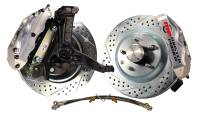 1970-1981 Camaro Front 13" Disc Brake Kit with Power Booster & Drop Spindles