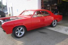 1967 Chevelle Partial Build Cover