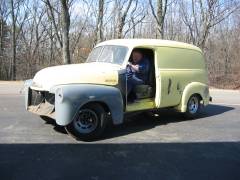 1948 Chevy Panel Truck Partial Build Cover