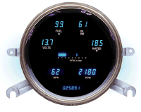 Dakota Digital (Gauges) - 1949-1950 Chevy Car 6 Gauge Digital Instrument System - Image 4