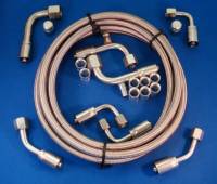 Gotta Show (SS Fittings, Hose Kits) - Air Conditioning - A/C Hose Kit Stainless Steel